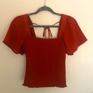 Abercrombie Flowy Sleeve T Shirt